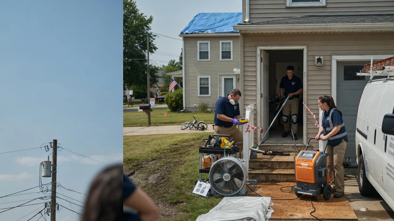 Water Damage Repair in North Salem, IN near me